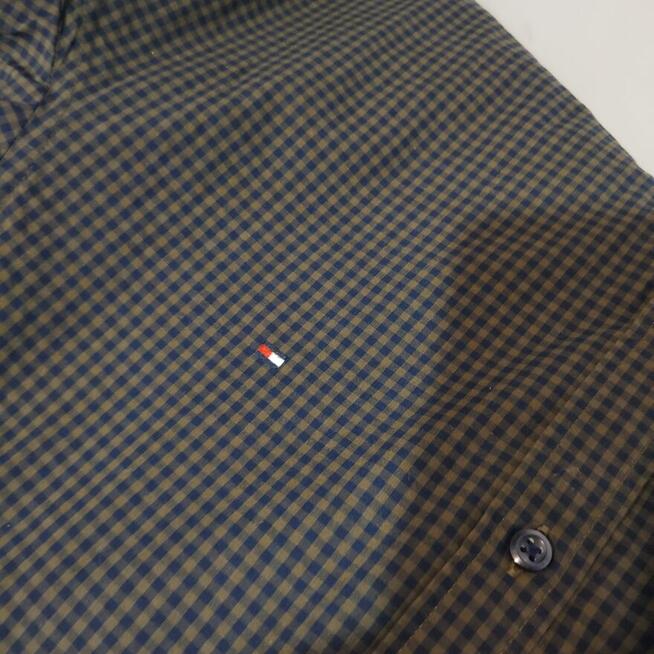 Koszula w kratkę Tommy Hilfiger rozmiar S używana