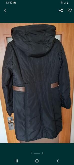 Kurtka damska ocieplana z kapturem r 40