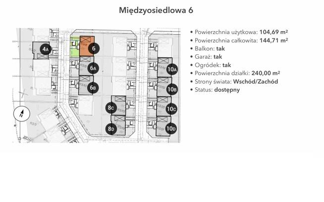 Wygodne domy w zielonym Wawrze – Międzyosiedlowa