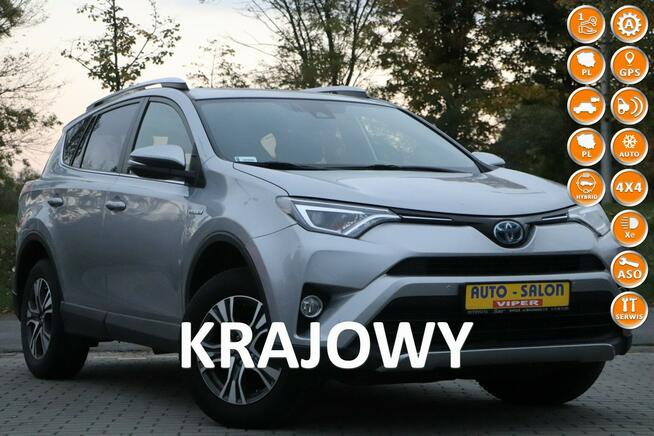 Toyota RAV-4 1-własciciel, krajowy, serwis, hybryda, automat