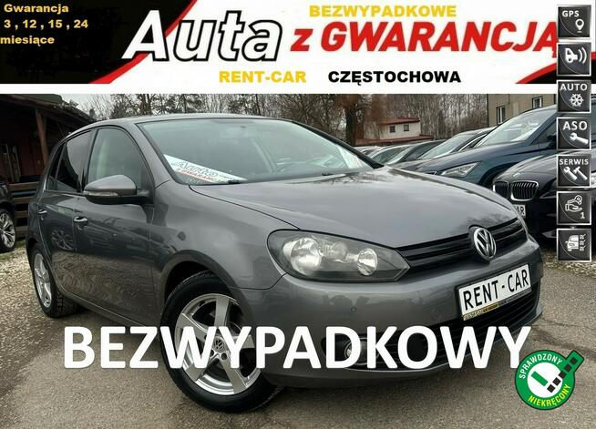 Volkswagen Golf 1.6TDi*105PS*OPŁACONY Bezwypadkowy*Klimatronik*Serwis*GWARANCJA24