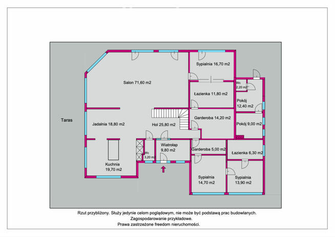 Nowoczesny dom otoczony lasem w okolicach Iławy