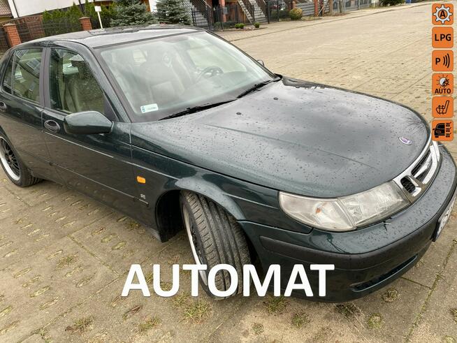 Saab 9-5 Automat,moc 192, LPG,beżowe skóry,podg. fotele, niespotykany stan, hak