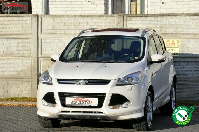 Ford Kuga 2.0TDCI/180KM/AWD/Titanium*Navi*Panorama*Serwis*Półskóry*WiFi*El.Klapa