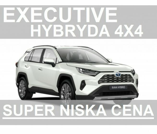 Toyota RAV-4 Executive 4X4 222KM Hybryda Systemy bezp, Dostępny od ręki ! 2410zł