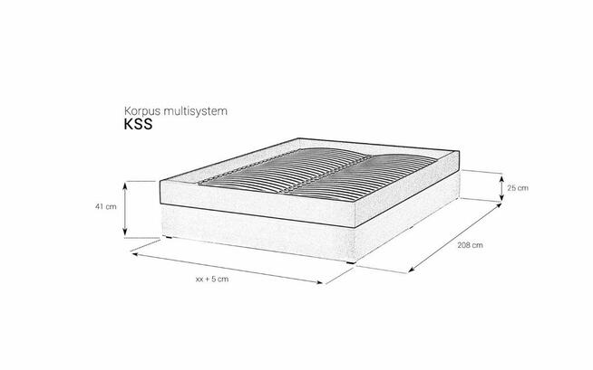 SUPER OKAZJA Łóżko do sypialni 200x180 cm Nowe tapicerowane