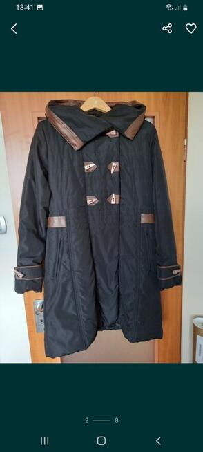 Kurtka damska ocieplana z kapturem r 40