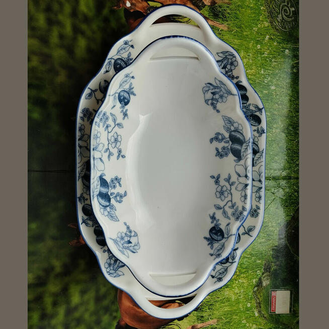 Talerze. Półmiski do sałatek i wędlin. Nowe.