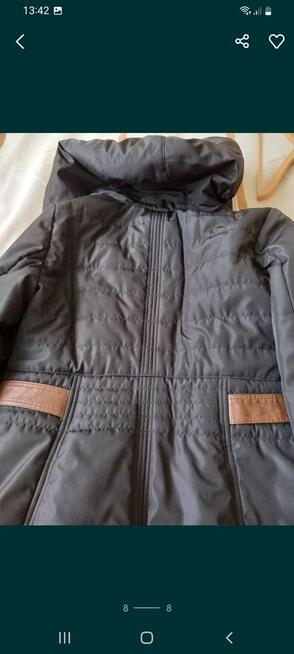 Kurtka damska ocieplana z kapturem r 40