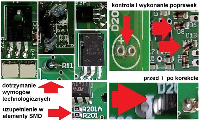 montaż elektroniki, mechaniki precyzyjnej