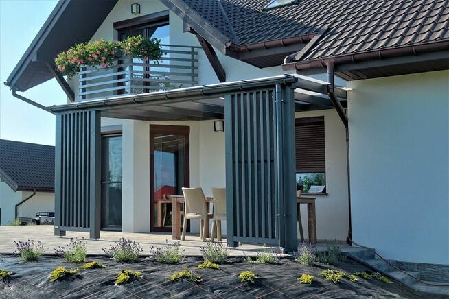 Zadaszenie tarasu, lamele + Wizualizacja 3D --Szybka Realiza