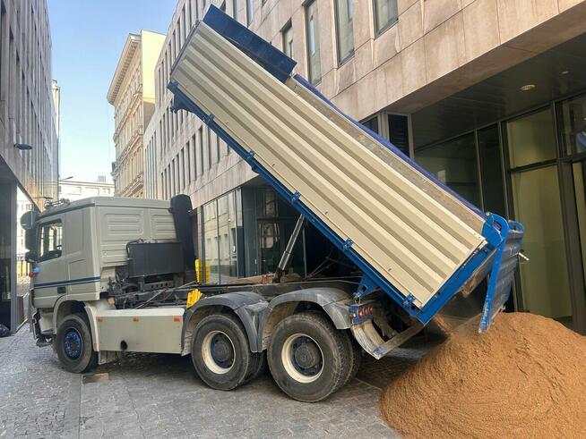 Usługi transportowe HDS wszelkiego rodzaju materiały sypkie