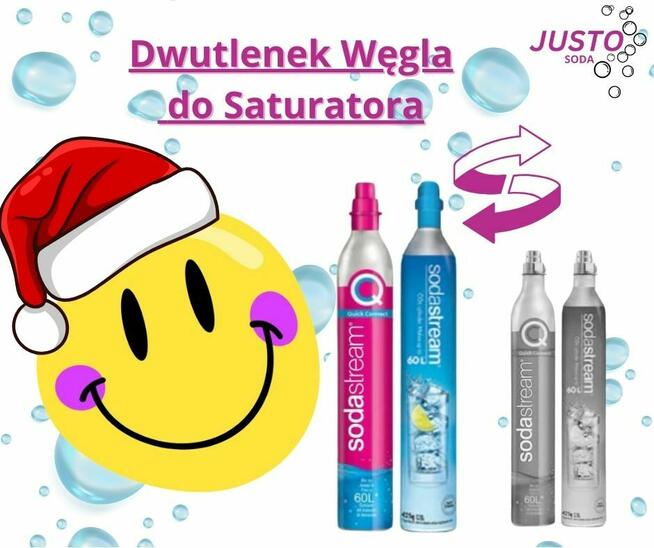 Wymiana butli do Saturatora, Soda Co2 Dwutlenek Węgla