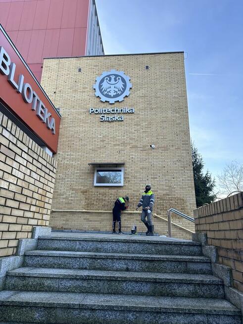 Usuwanie graffiti czyszczenie usuwanie farby