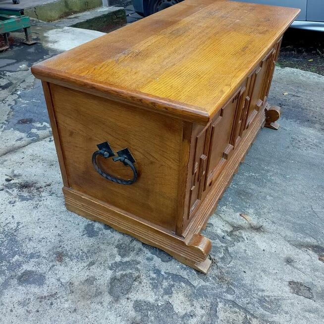 Skrzynia Drewniana, Stylowa Skrzynia Drewniana, Kufer