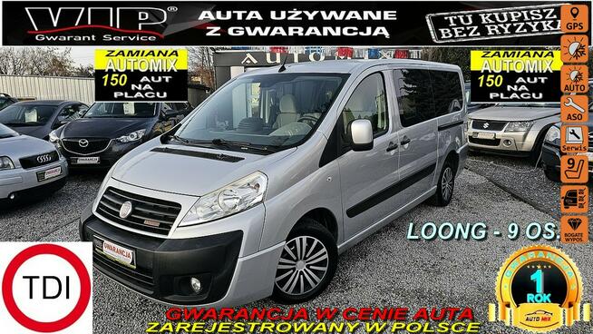 Fiat Scudo LONG!!2,0HDI,Panorama,2Xdrzwi przesuwne,n.Rozrzą!9Os GWARANCJA/ZAMIANA