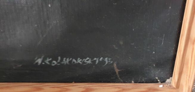 Obraz pupa na siodełku