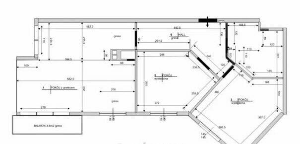 Wynajmę mieszkanie 3 pokoje z garażem blisko metra 72m