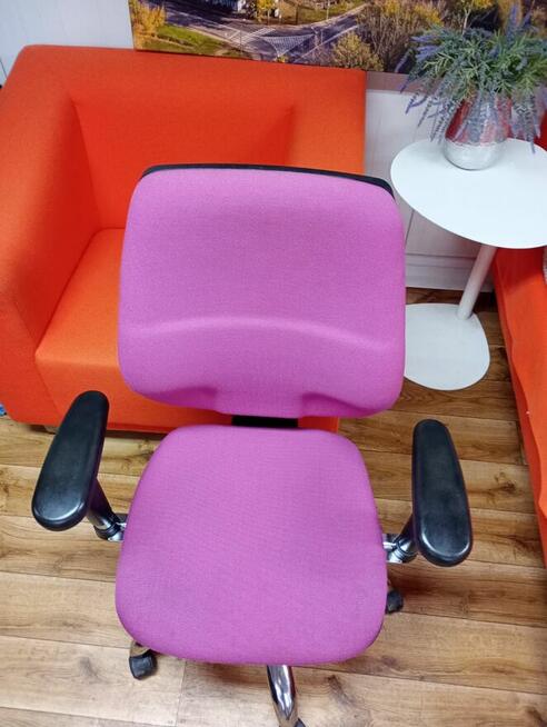 Fotel obrotowy młodzieżowy różowy fotele obrotowe biurowe