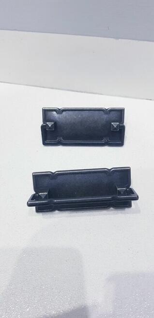 Zestaw starych klamek z prl-u