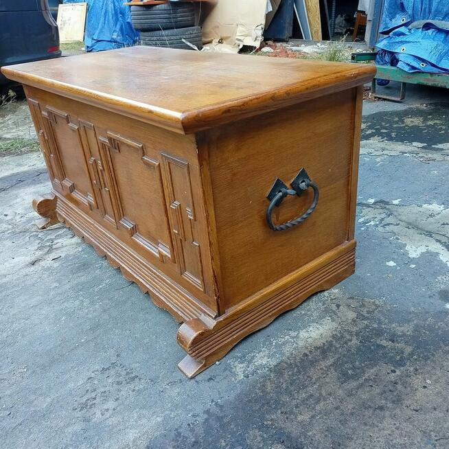 Skrzynia Drewniana, Stylowa Skrzynia Drewniana, Kufer