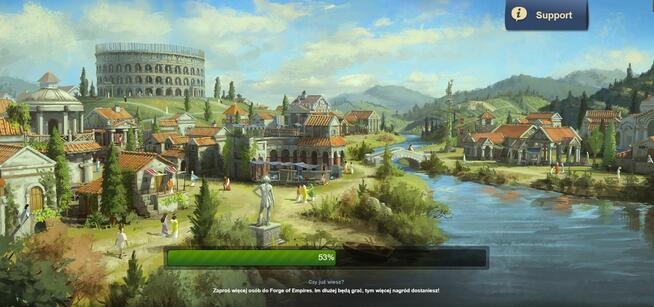 Konto Forge of Empires świat Korch 0,5 mld pkt