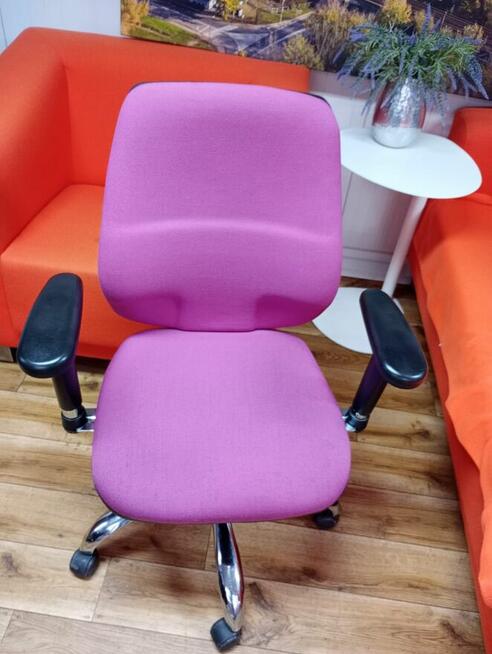 Fotel obrotowy młodzieżowy różowy fotele obrotowe biurowe