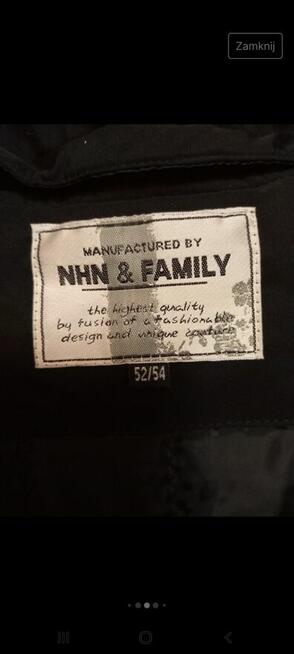 Kurtka męska ocieplana nowa r 52/54 Nhn&Family