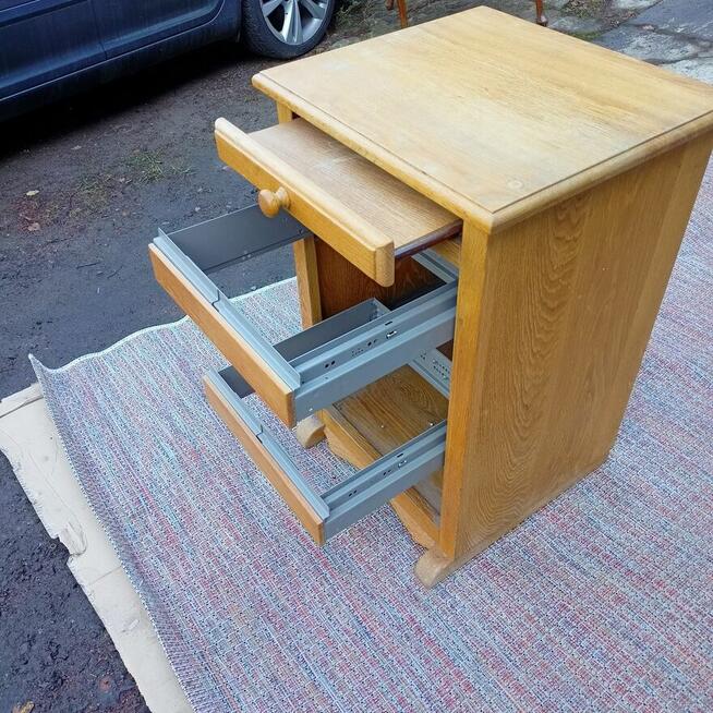 Szafka Stojąca Drewniana Szafka na Dokumenty Stylowa Meble