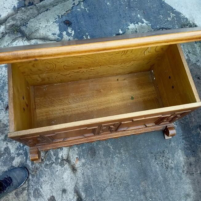 Skrzynia Drewniana, Stylowa Skrzynia Drewniana, Kufer