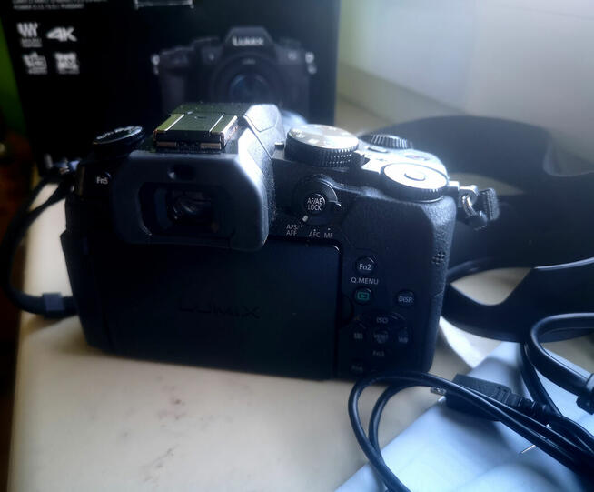 Panasonic DMC-G80M Lumix bezlusterkowy aparat cyfrowy + obie