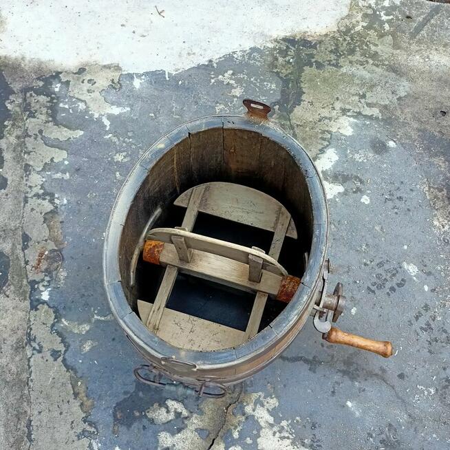 Beczka drewniana, Beczka Maselnica , Beczka do wyrobu Masła