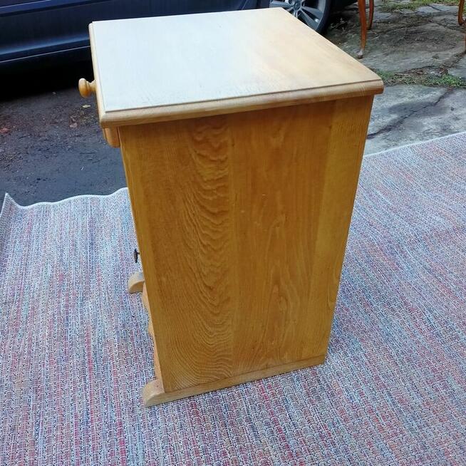 Szafka Stojąca Drewniana Szafka na Dokumenty Stylowa Meble