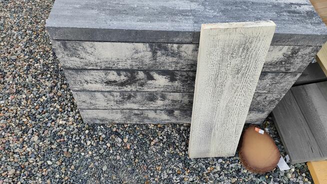 Deska tarasowa decha taras płyta betonowa 75x25 biała