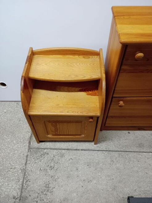 Zestaw do przedpokoju stół szafka komoda na buty szafy komod