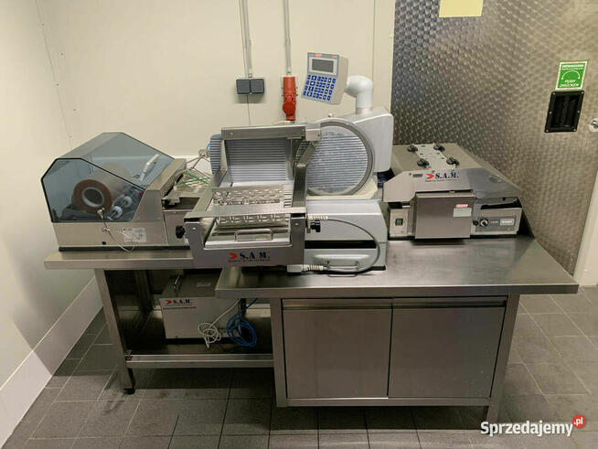 Krajalnica, linia pakująca S.A.M. automat