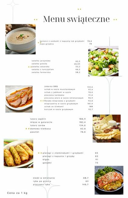 Świąteczny catering. Wyżywienie dla pracowników, firm