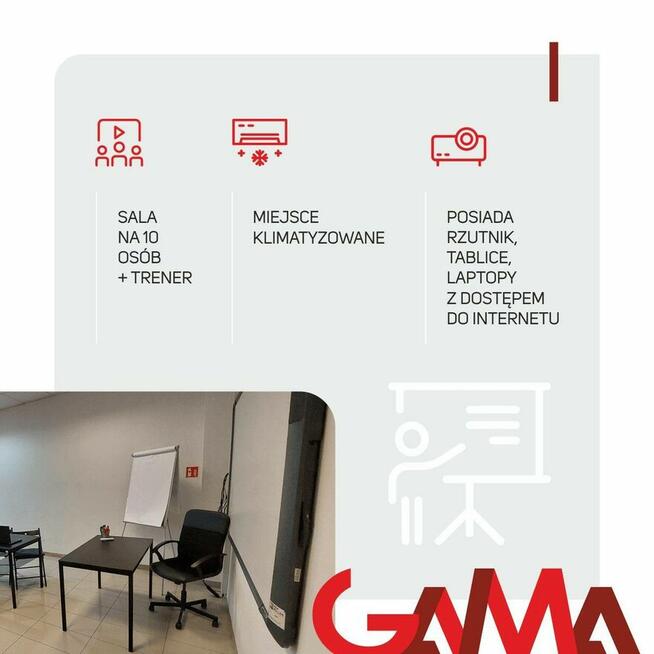 Sala szkoleniowa na wynajem