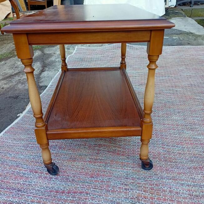 Barek Stylowy Drewniany Na kółkach, Stylowe Meble, Stare Meb