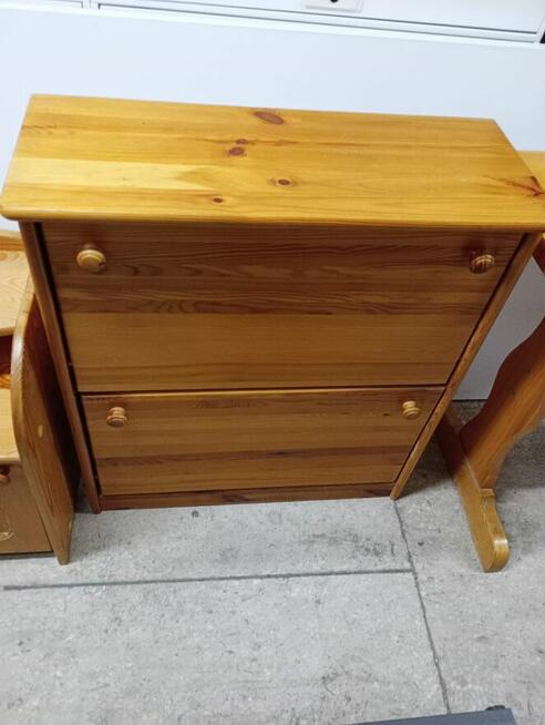 Zestaw do przedpokoju stół szafka komoda na buty szafy komod