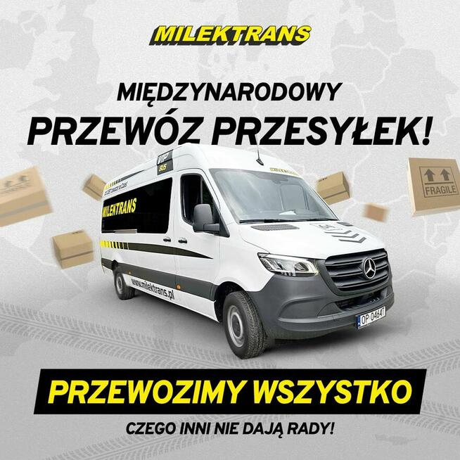 TRANSPORT TOWARÓW/PACZEK - POLSKA NIEMCY HOLANDIA