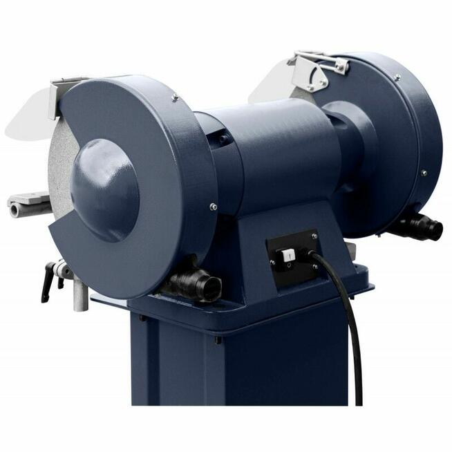 Przemysłowa szlifierka dwutarczowa CORMAK M300S z podstawą i