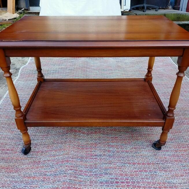 Barek Stylowy Drewniany Na kółkach, Stylowe Meble, Stare Meb