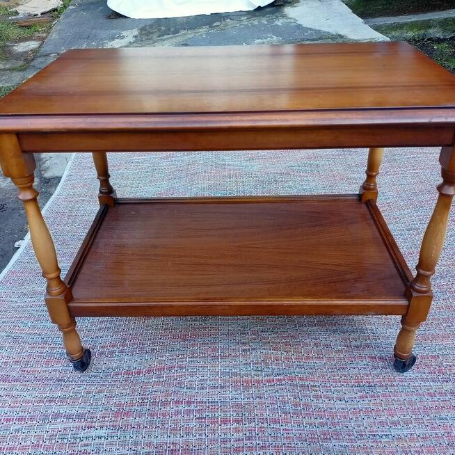 Barek Stylowy Drewniany Na kółkach, Stylowe Meble, Stare Meb