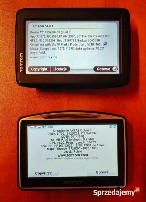 Mapy Aktualizacja TomTom Garmin nawigacja iGO Primo Olsztyn