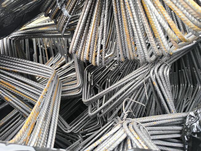 Strzemiona budowlane zbrojenia siatki jarzemka wysylka FV