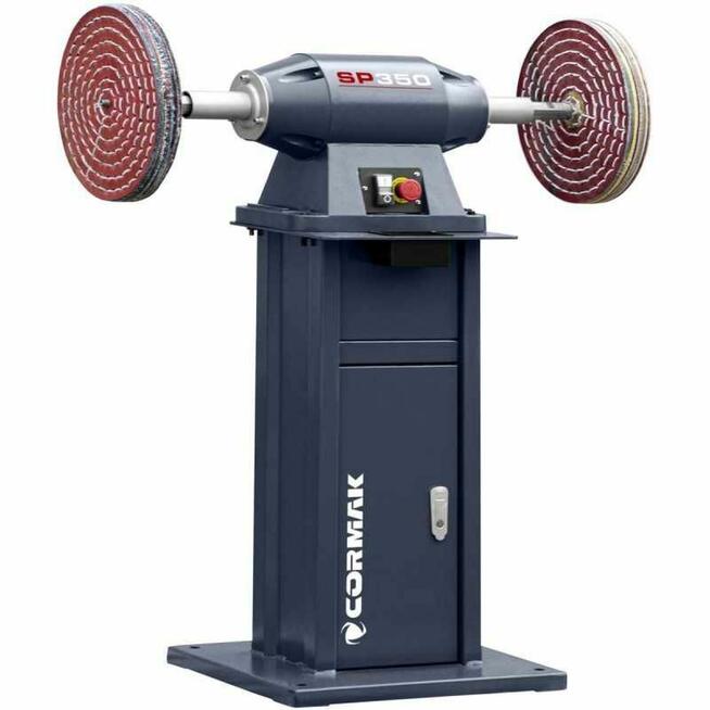 Szlifierka polerka do gratowania CORMAK SP350 z podstawą