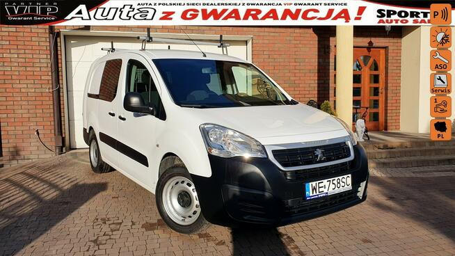 Peugeot Partner LONG , 5 osób,1.6 HDI 100 KM, SALON PL, F.vat23% 35750 netto  LEASING