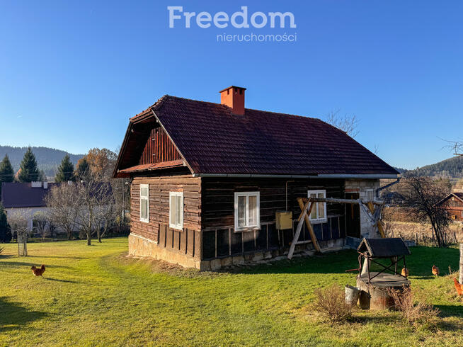 Klimatyczny dom z bali w Węglówce