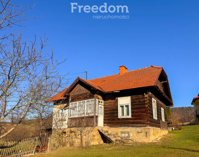 Klimatyczny dom z bali w Węglówce